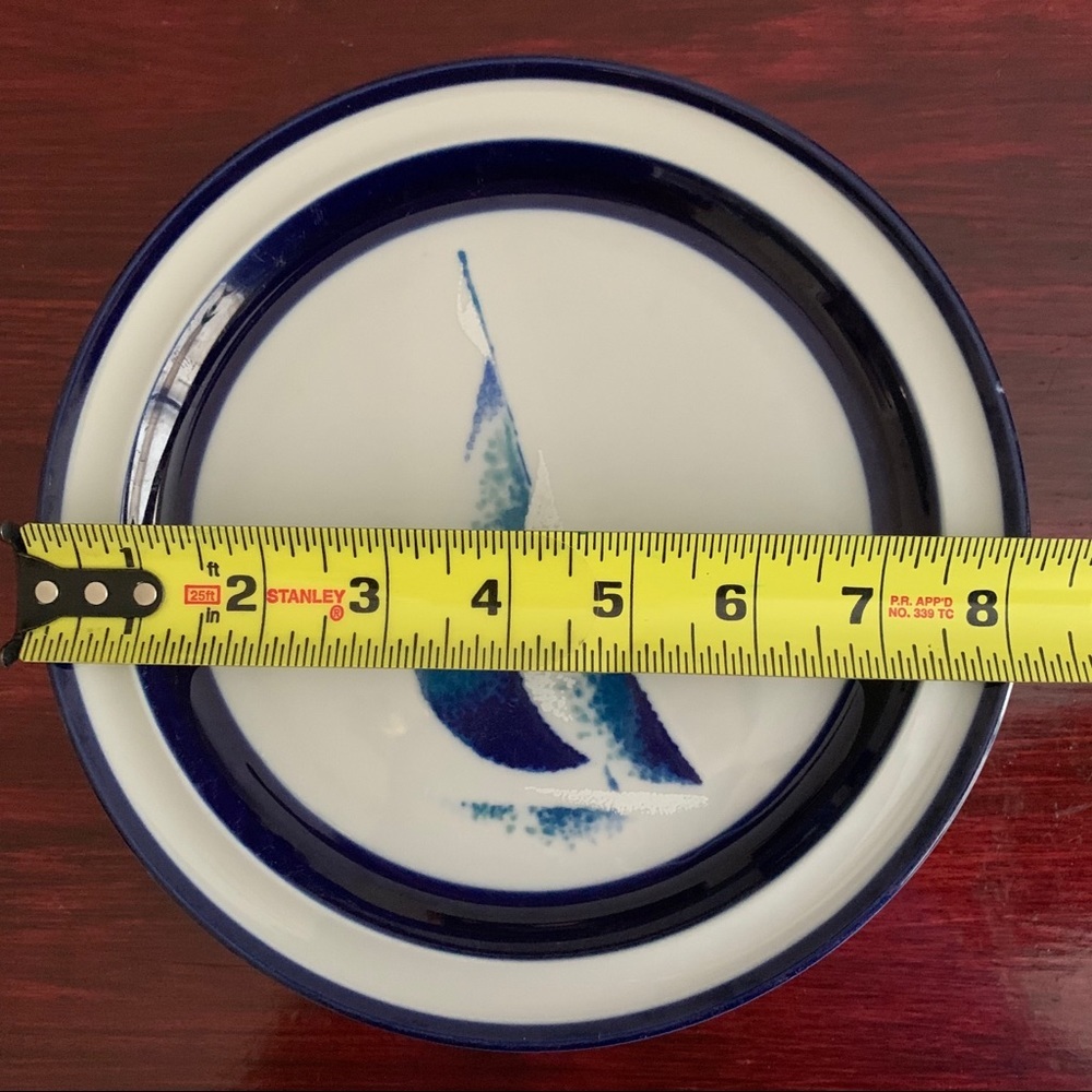 Set of 6 Noritake Running Free salad plates - Picture 8 of 8
